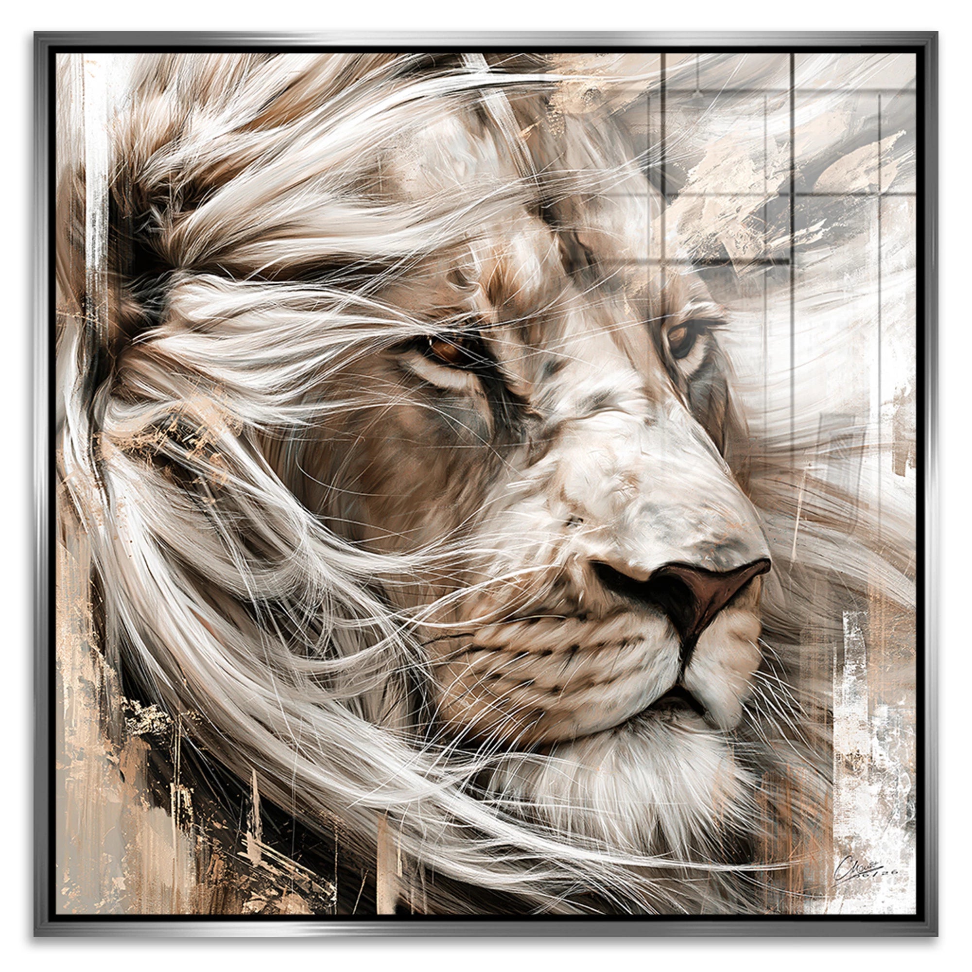 Lion King Acrylglasbild