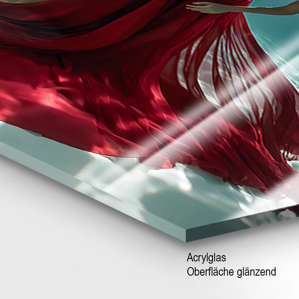Unterwasser Sinfonie Acrylglasbild