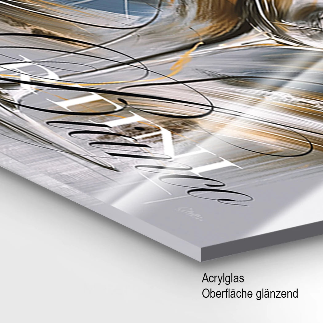 Martini Bianco Acrylglasbild