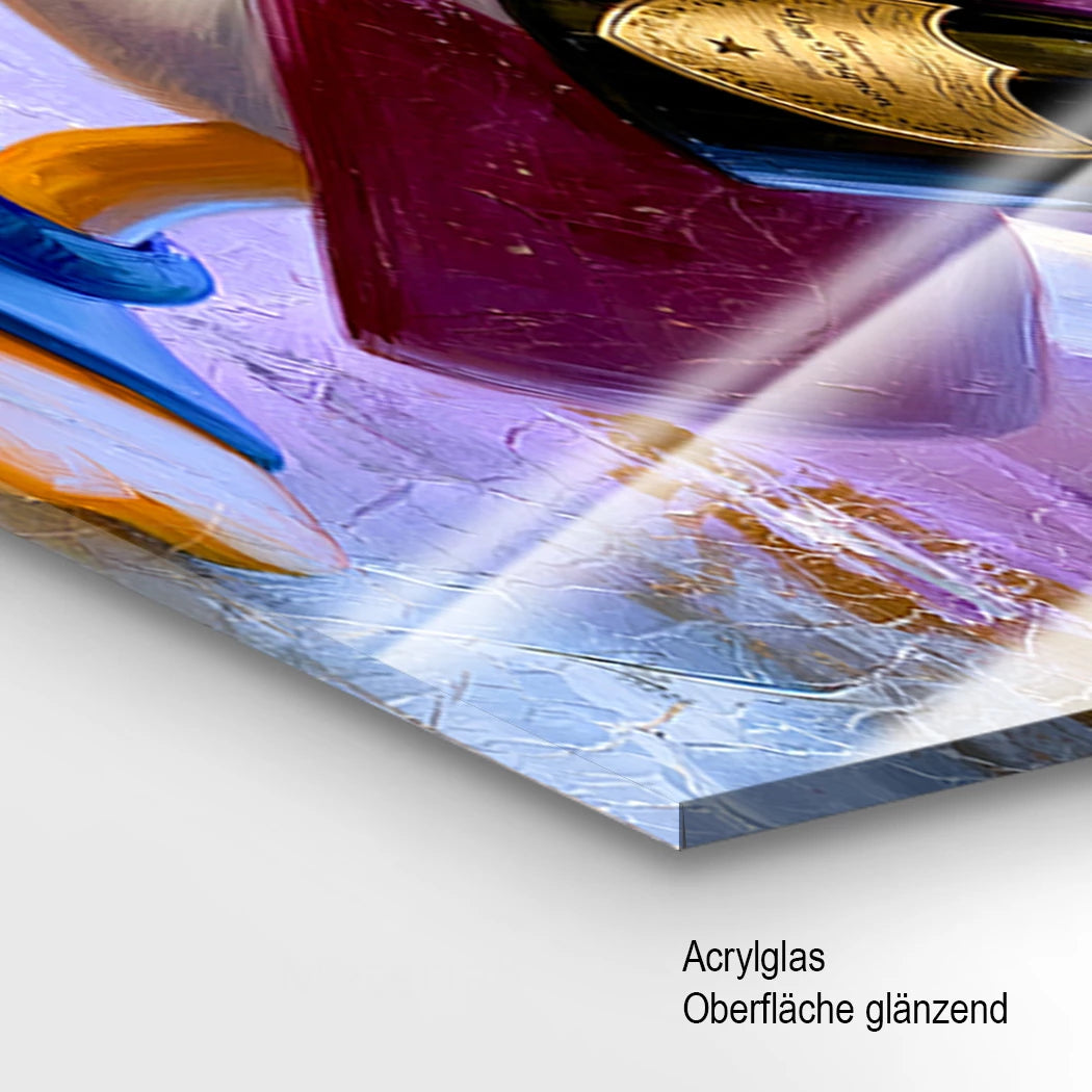 Dagobert Champus Time Acrylglasbild