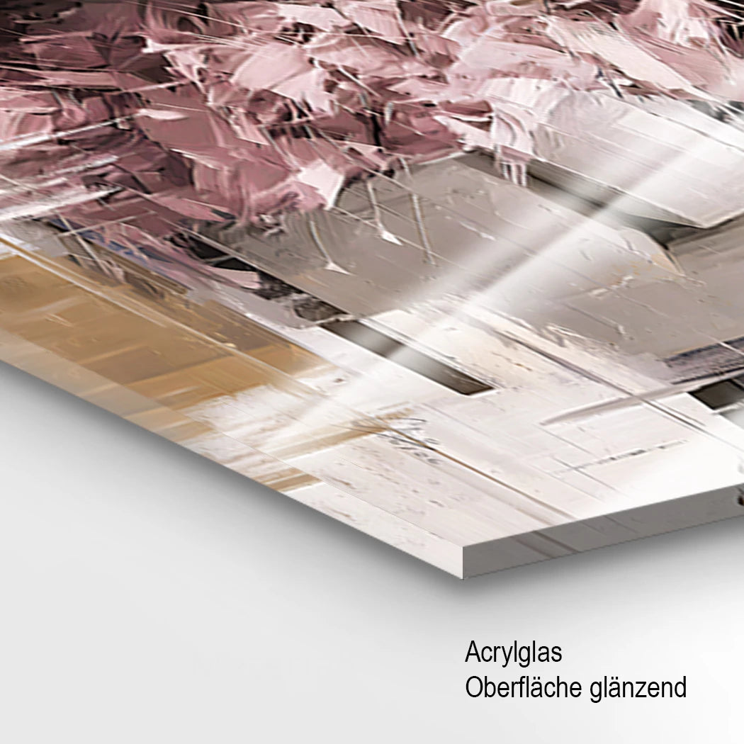 Champagner Moment Acrylglasbild