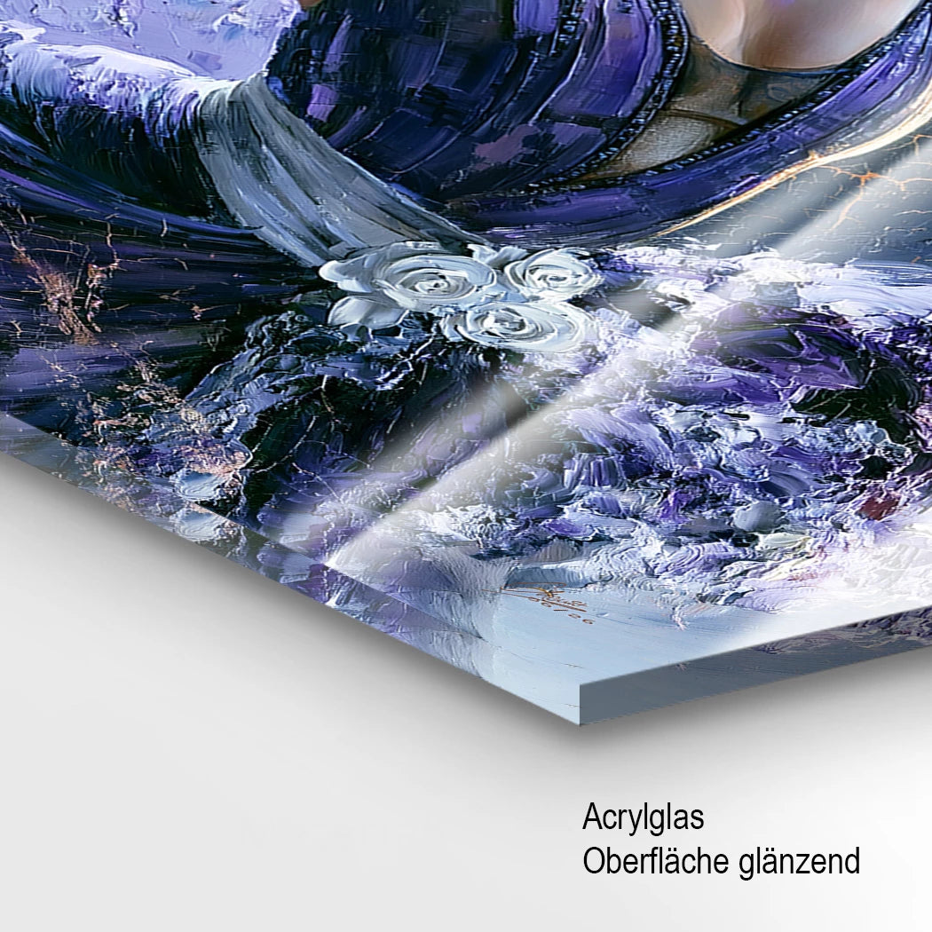 Ballerina Royal Acrylglasbild
