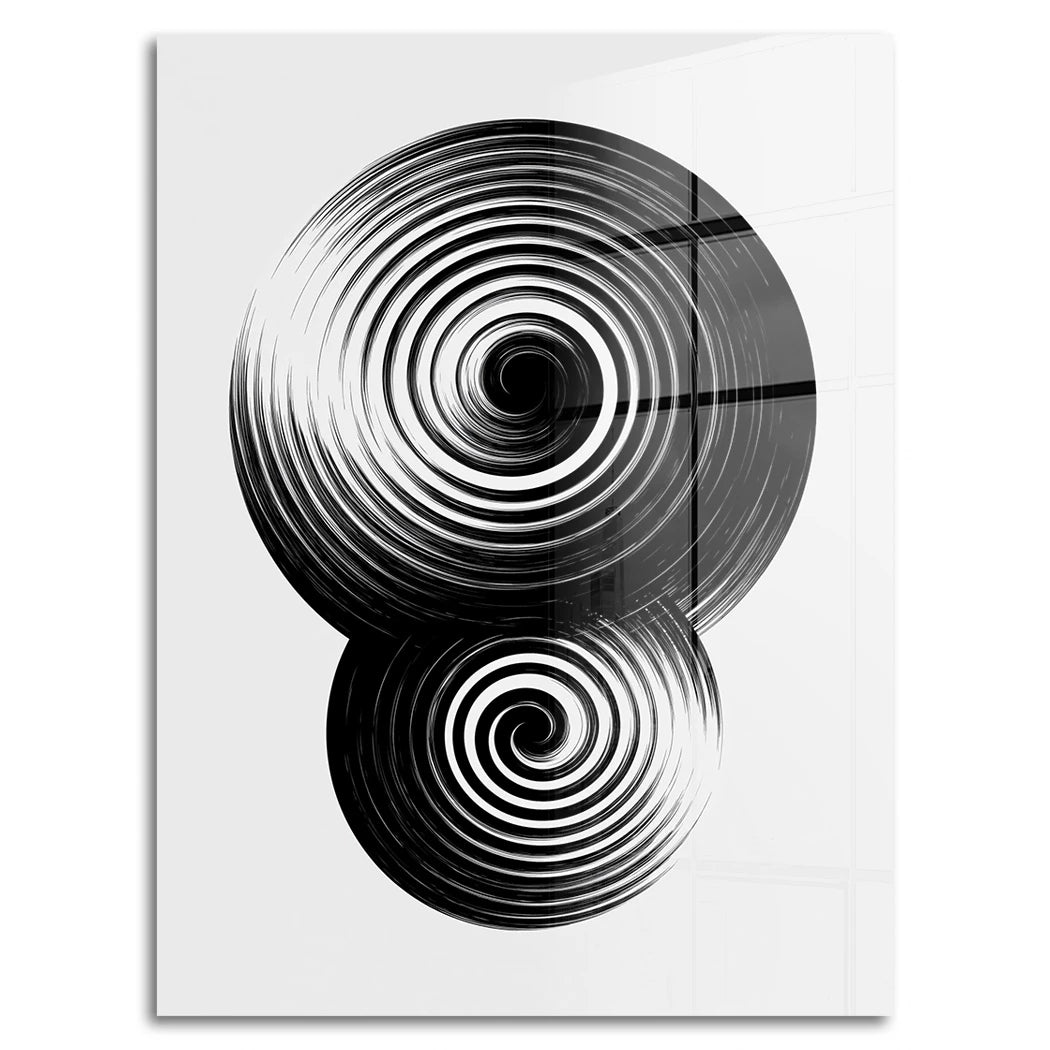 Spiral Harmonie Acrylglasbild