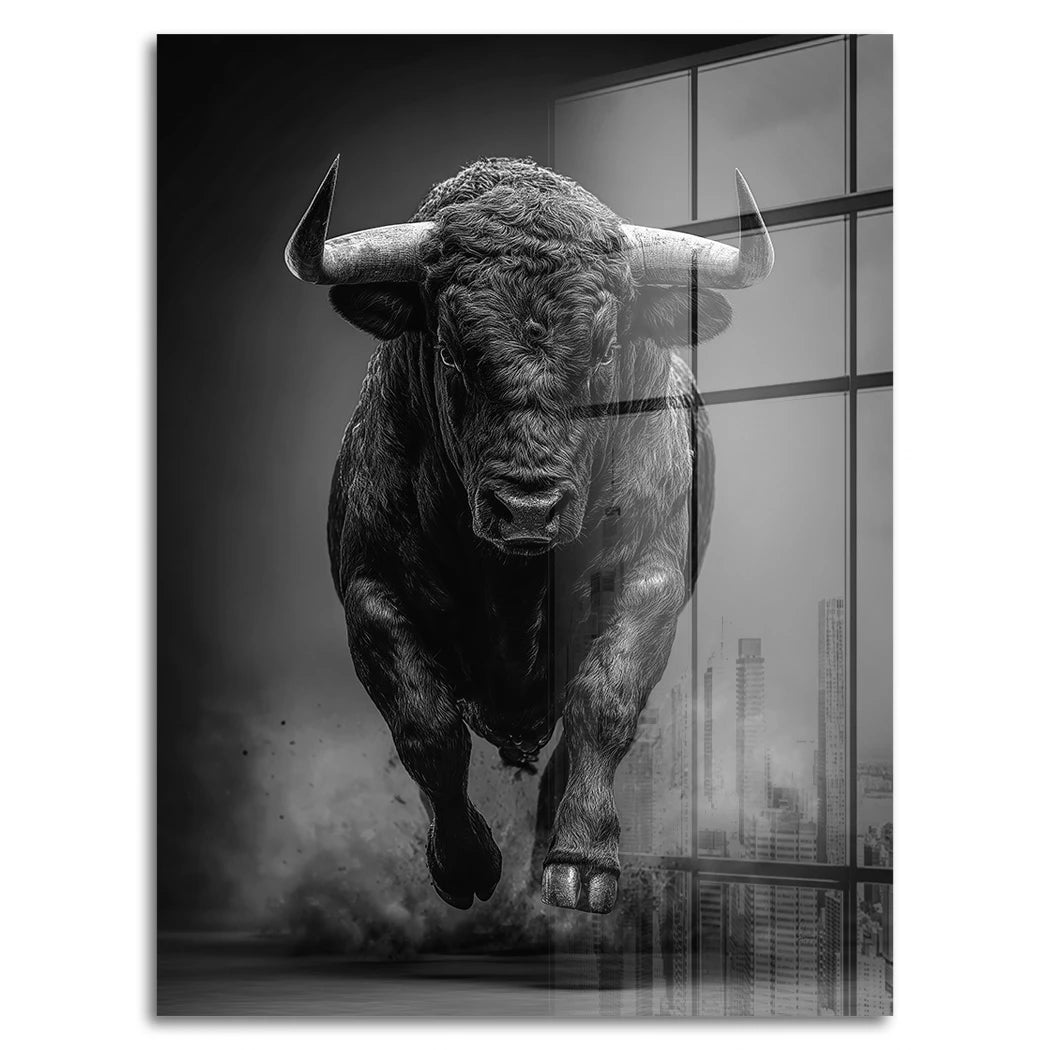 Stier Prestige Acrylglasbild