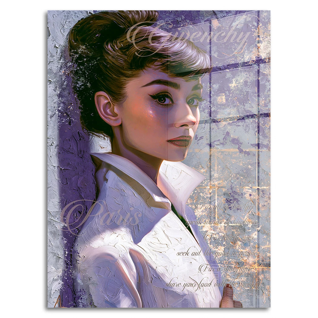 Audrey Couture Acrylglasbild