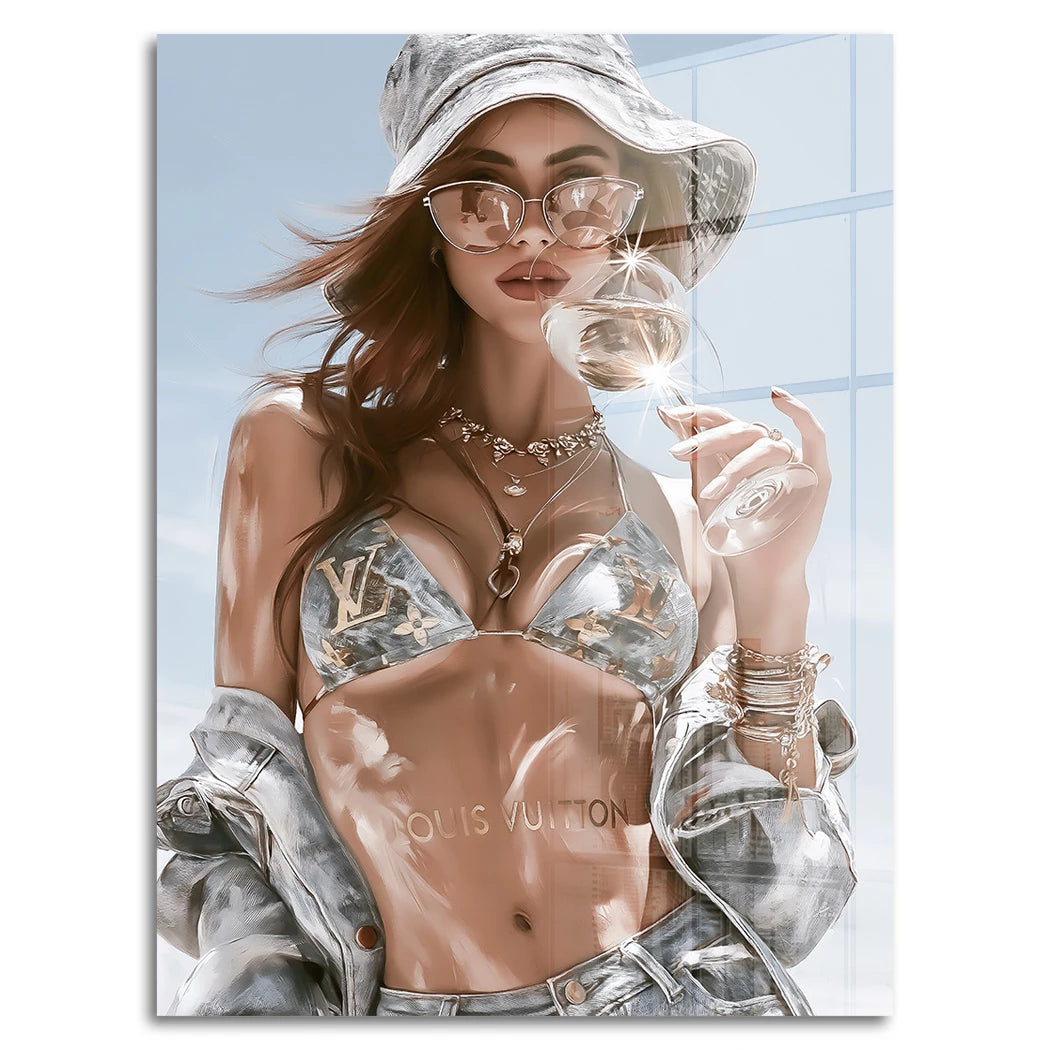 Louis Summer Acrylglasbild