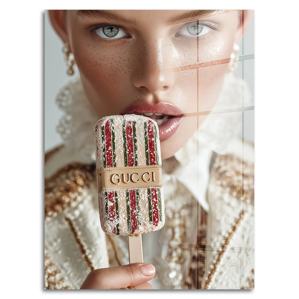 Gucci Ice Dream Acrylglasbild