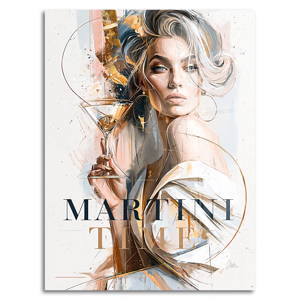 Martini Diva Acrylglasbild
