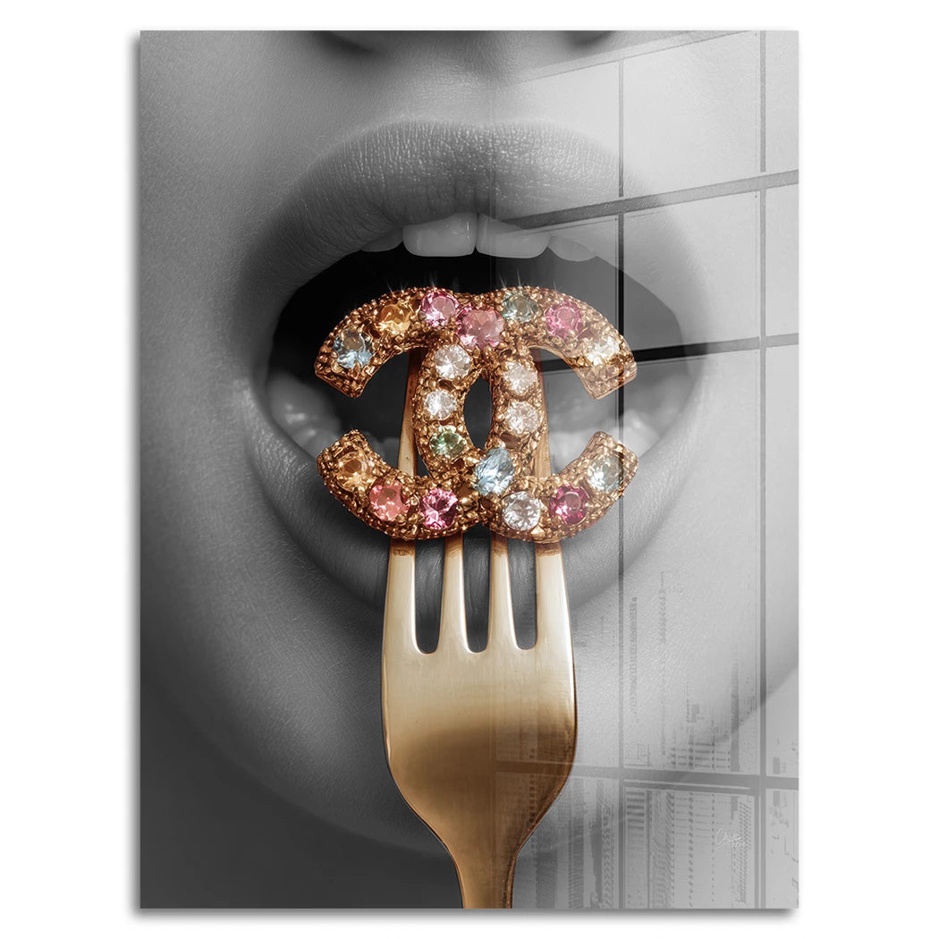 Chanel Deluxe Acrylglasbild