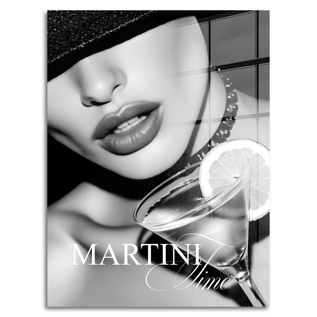 Martini Midnight Acrylglasbild