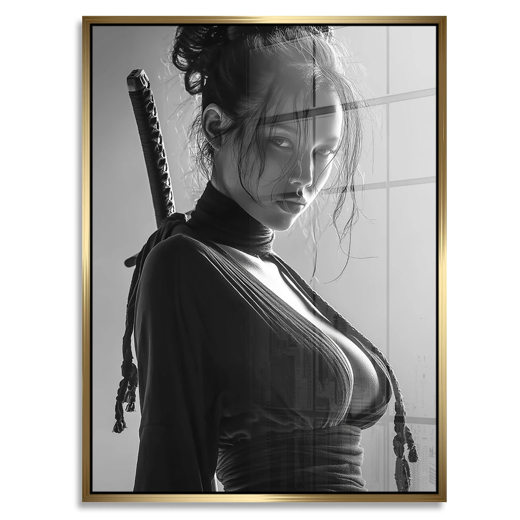 Katana Queen Acrylglasbild