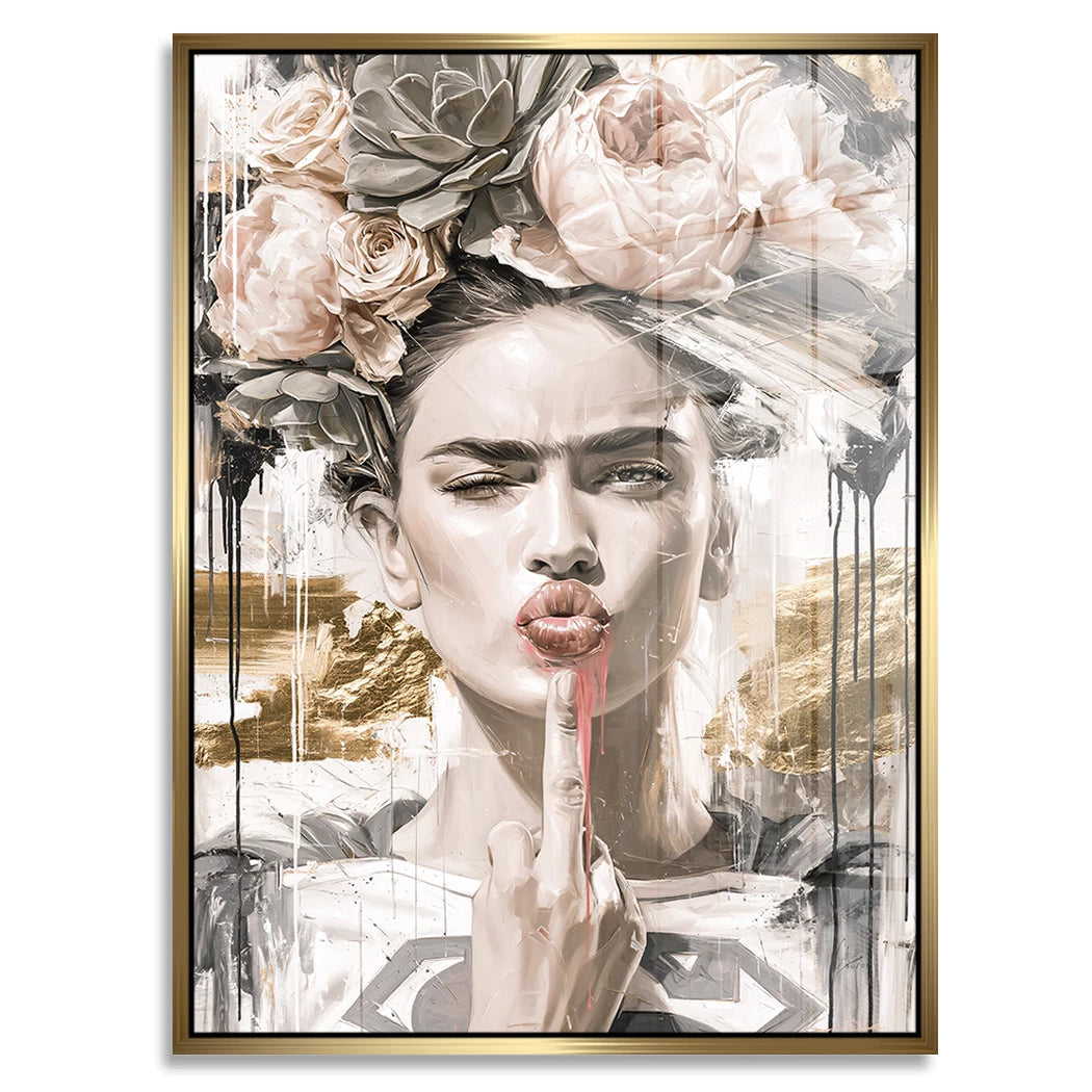 Frida Superman Acrylglasbild