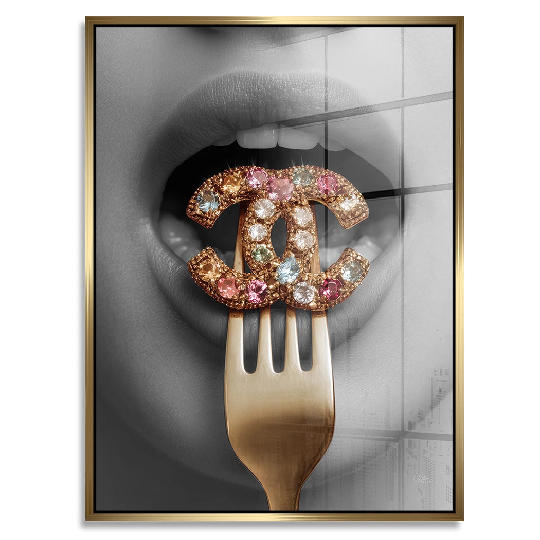 Chanel Deluxe Acrylglasbild