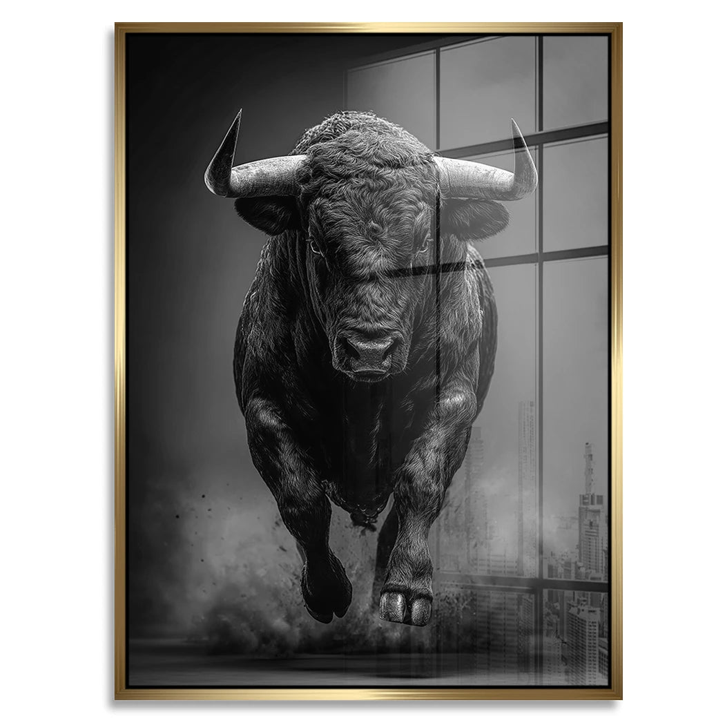 Stier Prestige Acrylglasbild