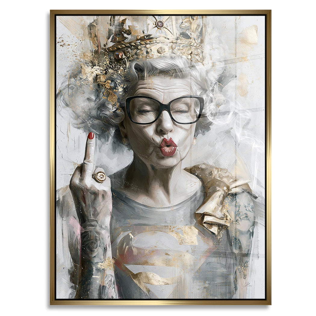 Queen Superman Acrylglasbild