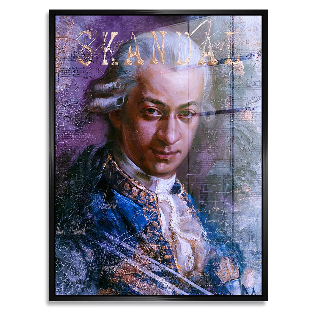 Rock me Amadeus Acrylglasbild