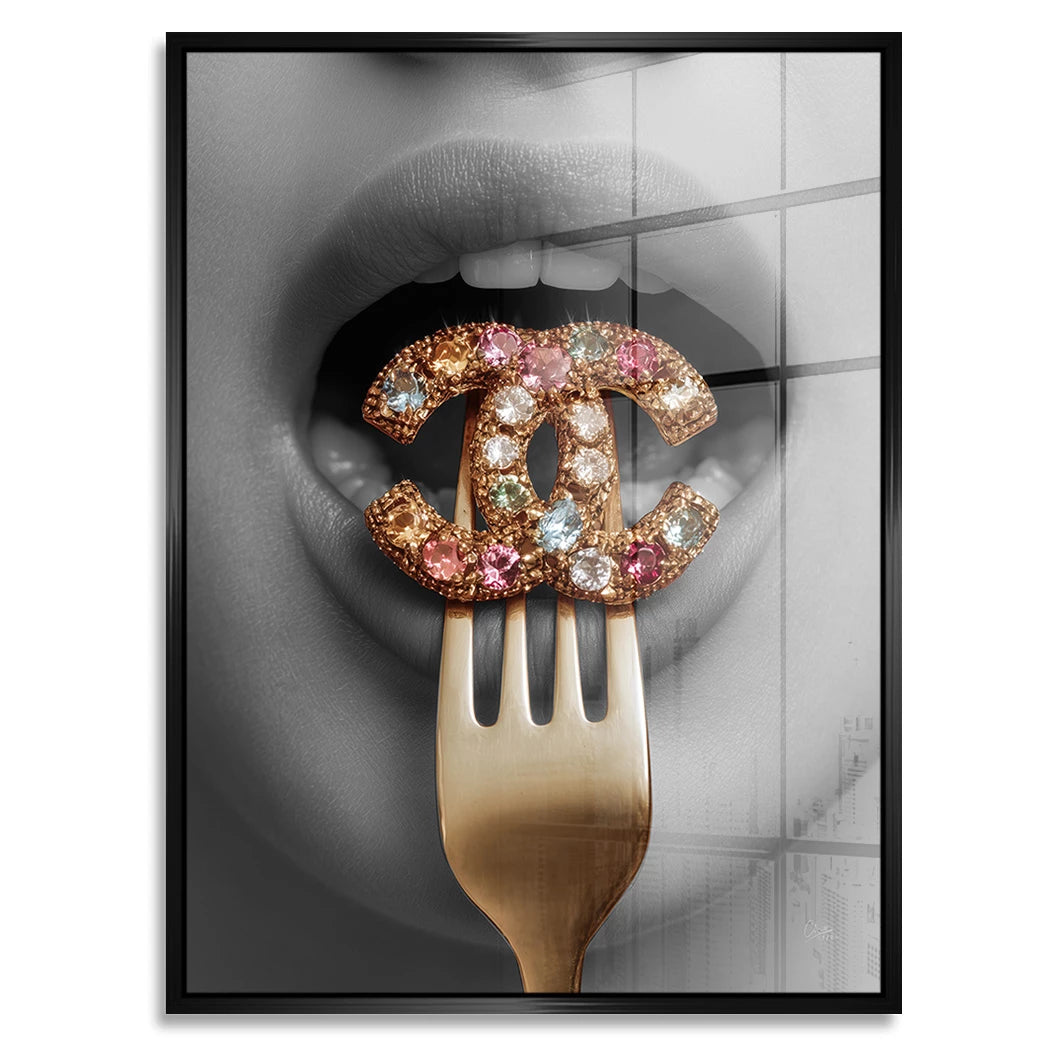 Chanel Deluxe Acrylglasbild