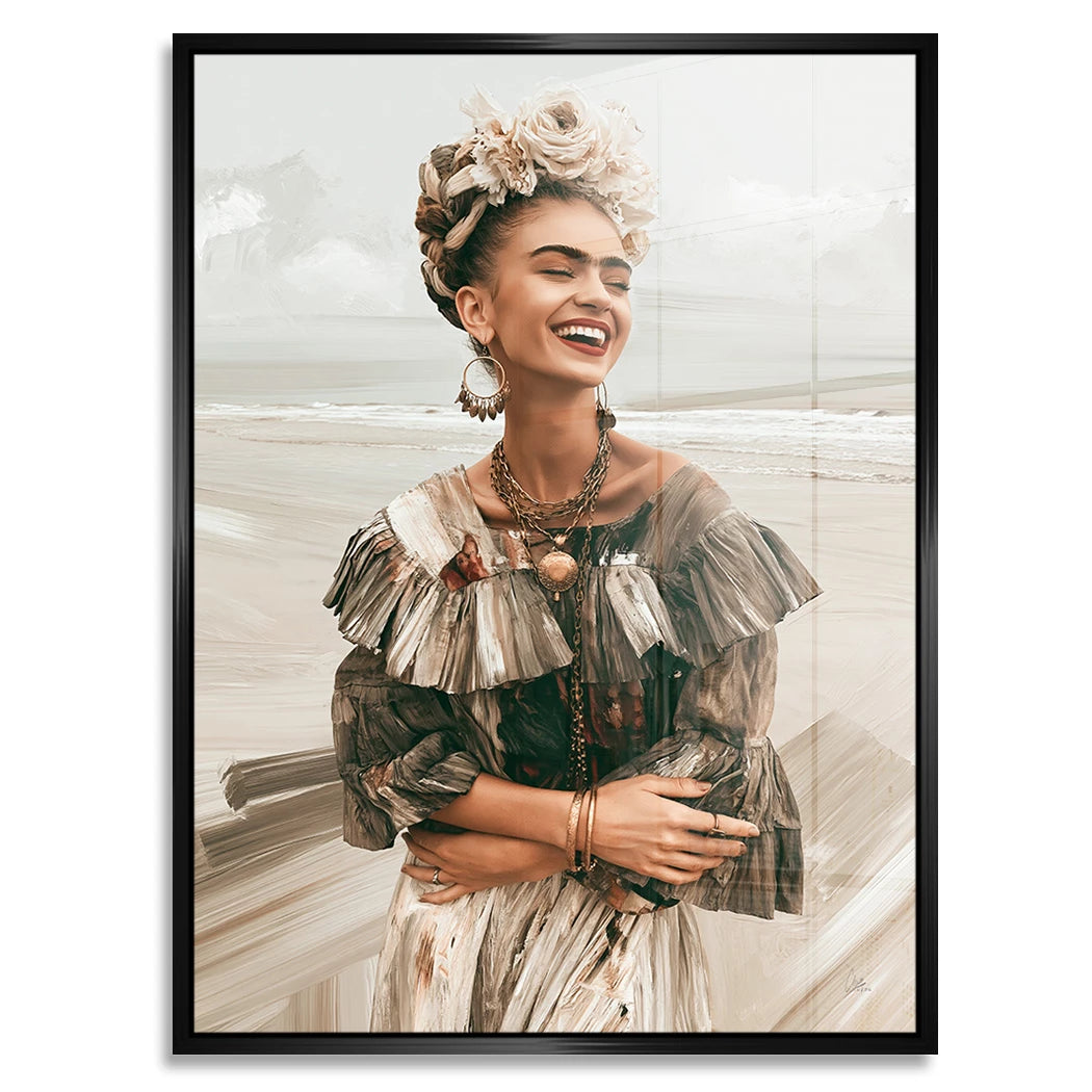 Frida Lebensfreude Acrylglasbild