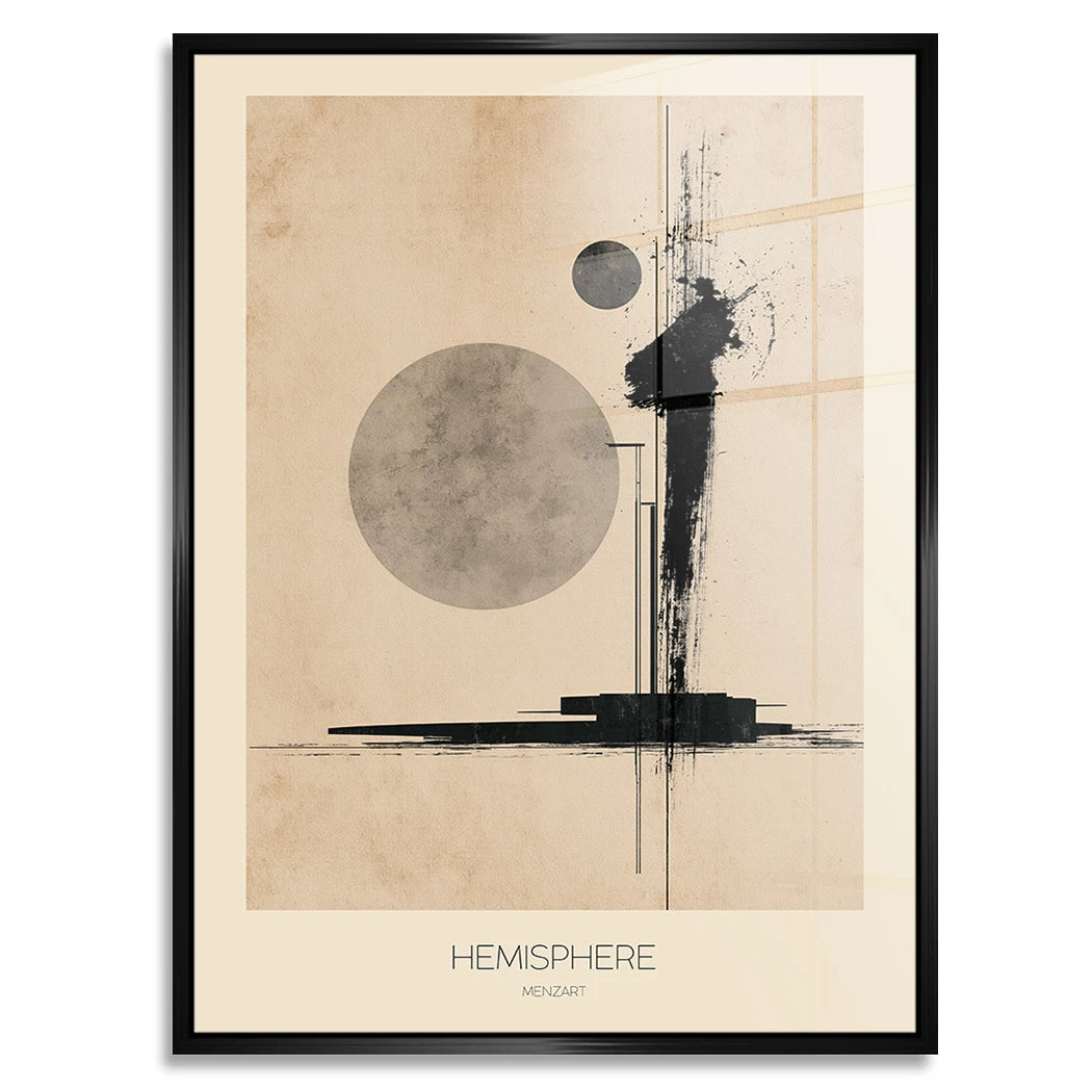 Hemisphere Acrylglasbild