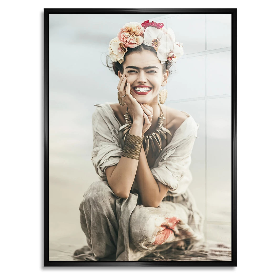 Frida Kahlo Summer Acrylglasbild
