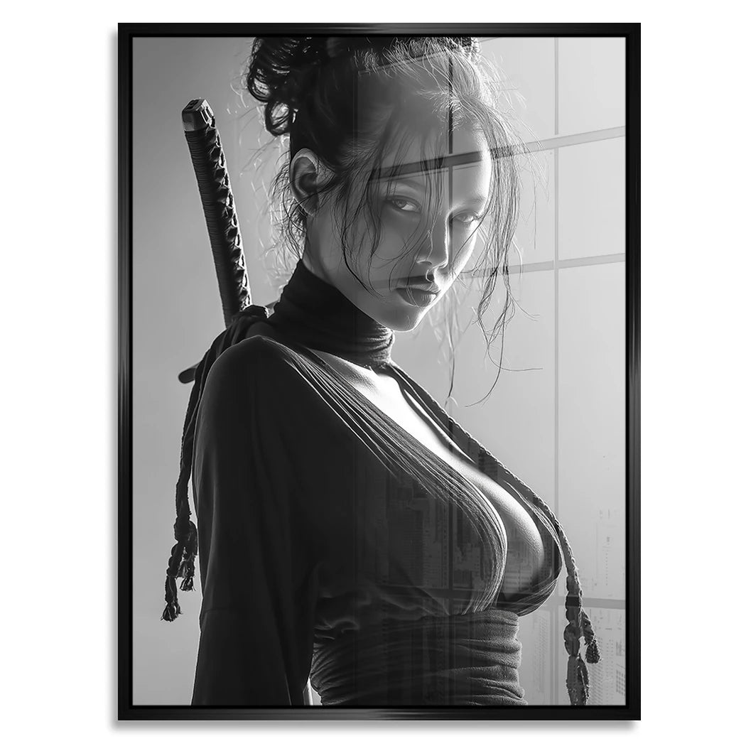 Katana Queen Acrylglasbild