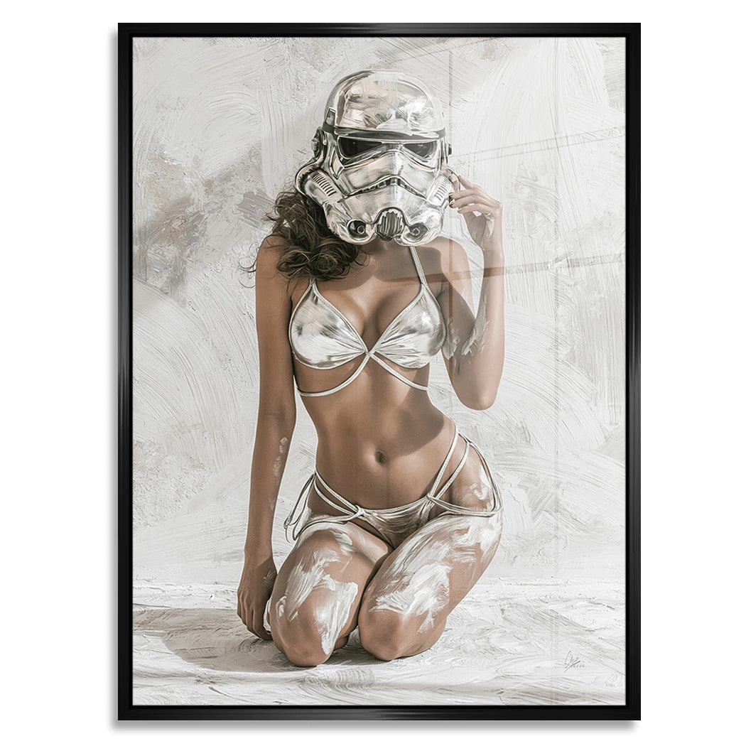 Stormtrooper Blanc Acrylglasbild
