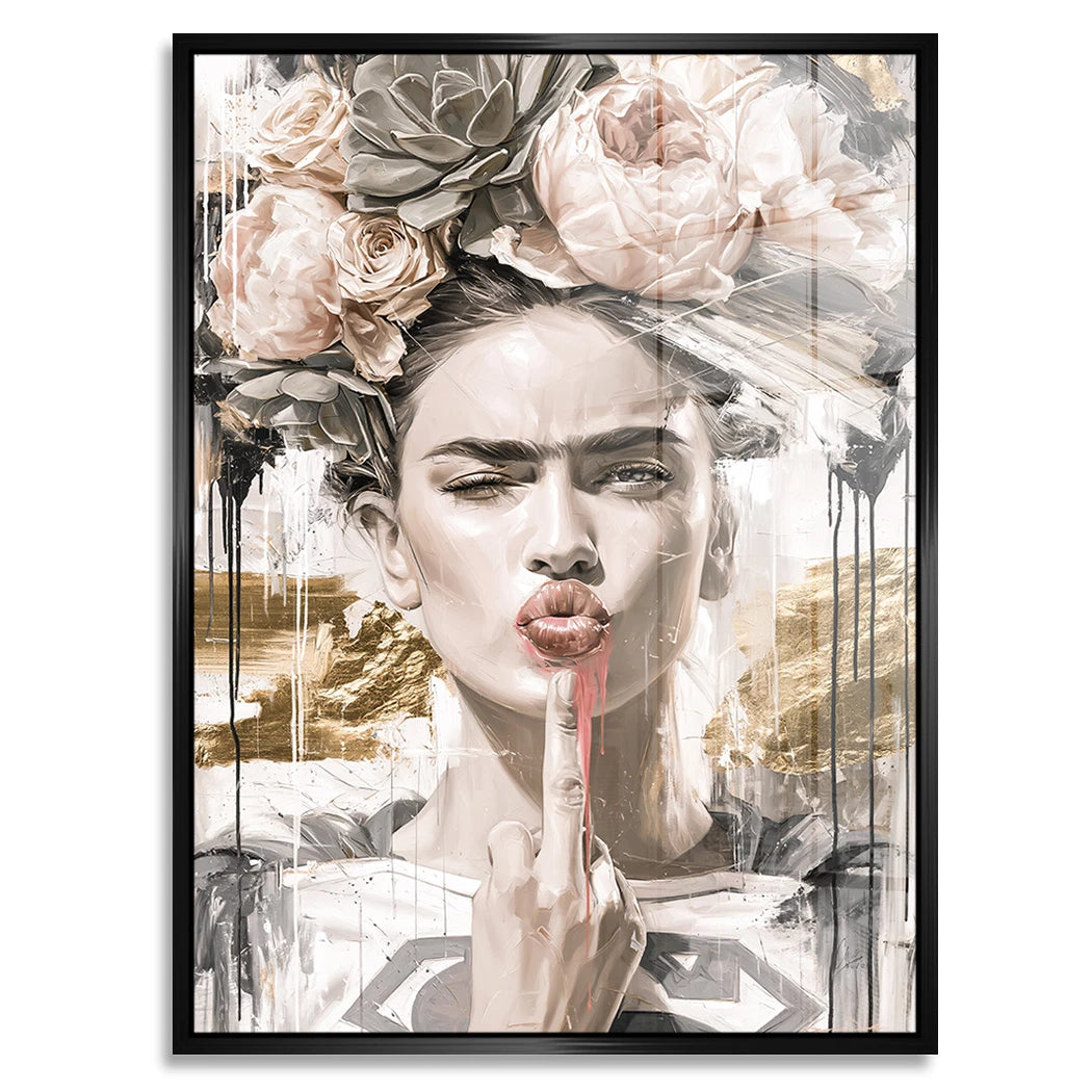 Frida Superman Acrylglasbild