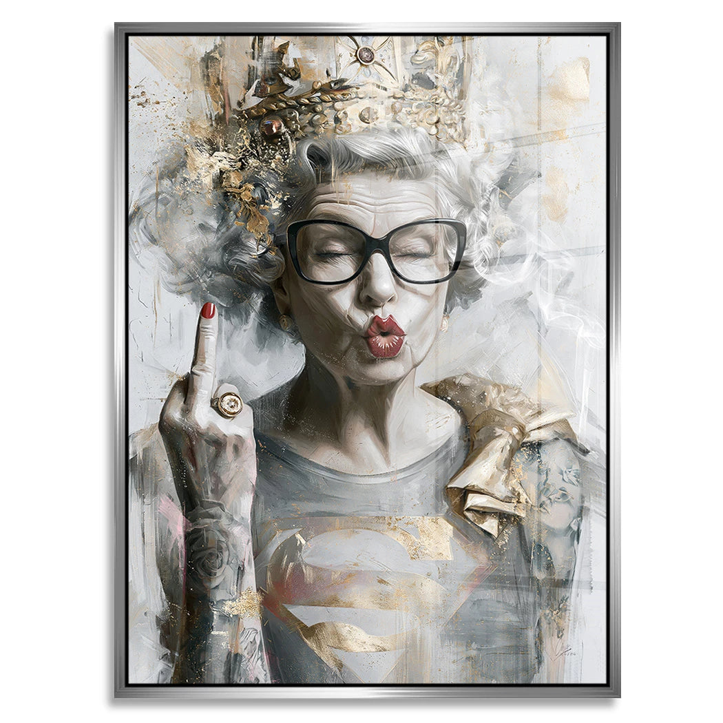 Queen Superman Acrylglasbild