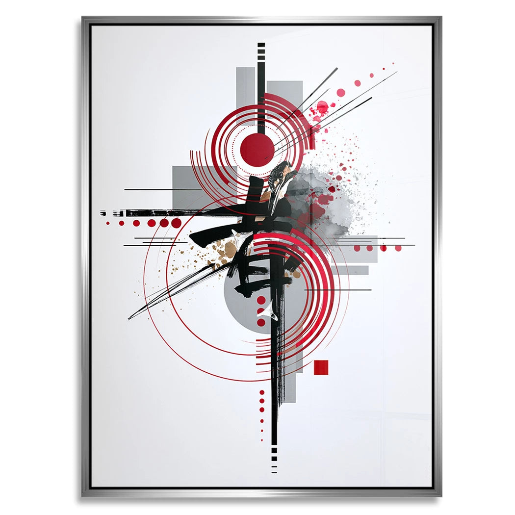 Zen Geometrie Acrylglasbild