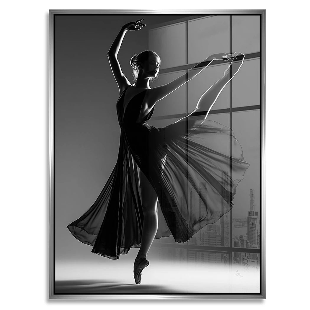 Ballerina Schattenpoesie Acrylglasbild