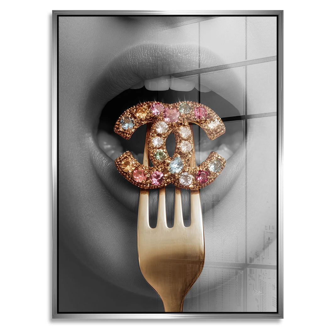 Chanel Deluxe Acrylglasbild
