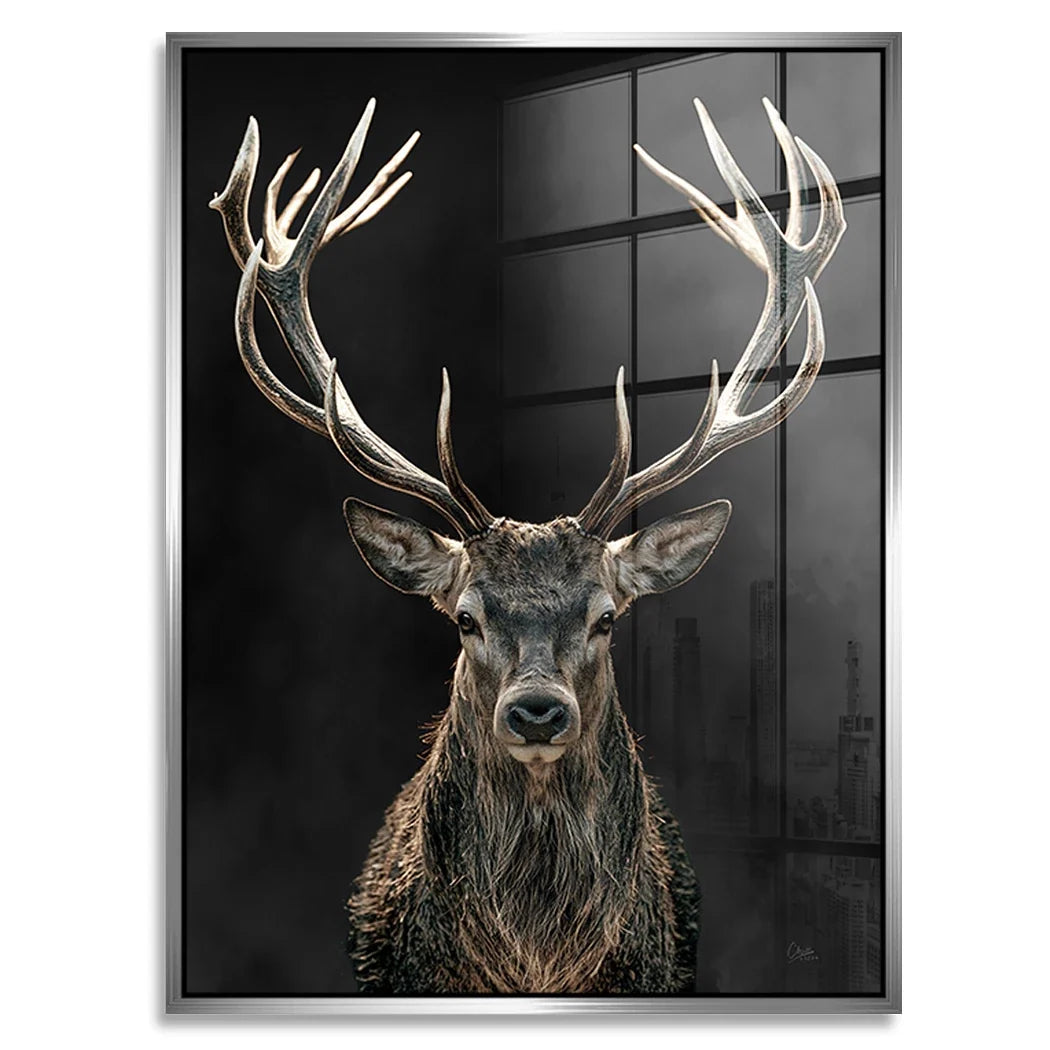 Hirsch Royal Art Acrylglasbild