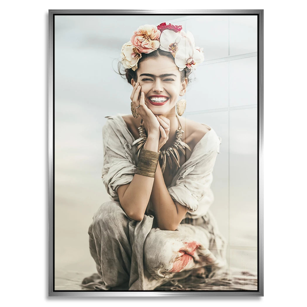 Frida Kahlo Summer Acrylglasbild