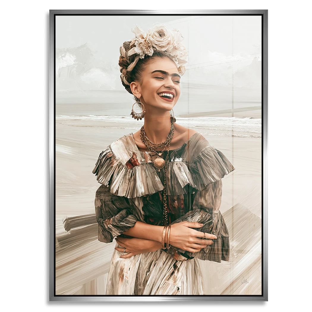 Frida Lebensfreude Acrylglasbild