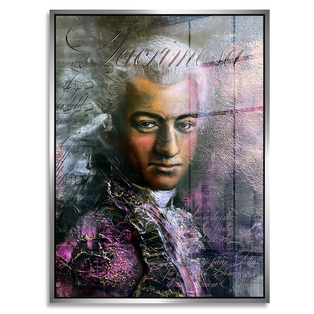 Mozart Opus Acrylglasbild