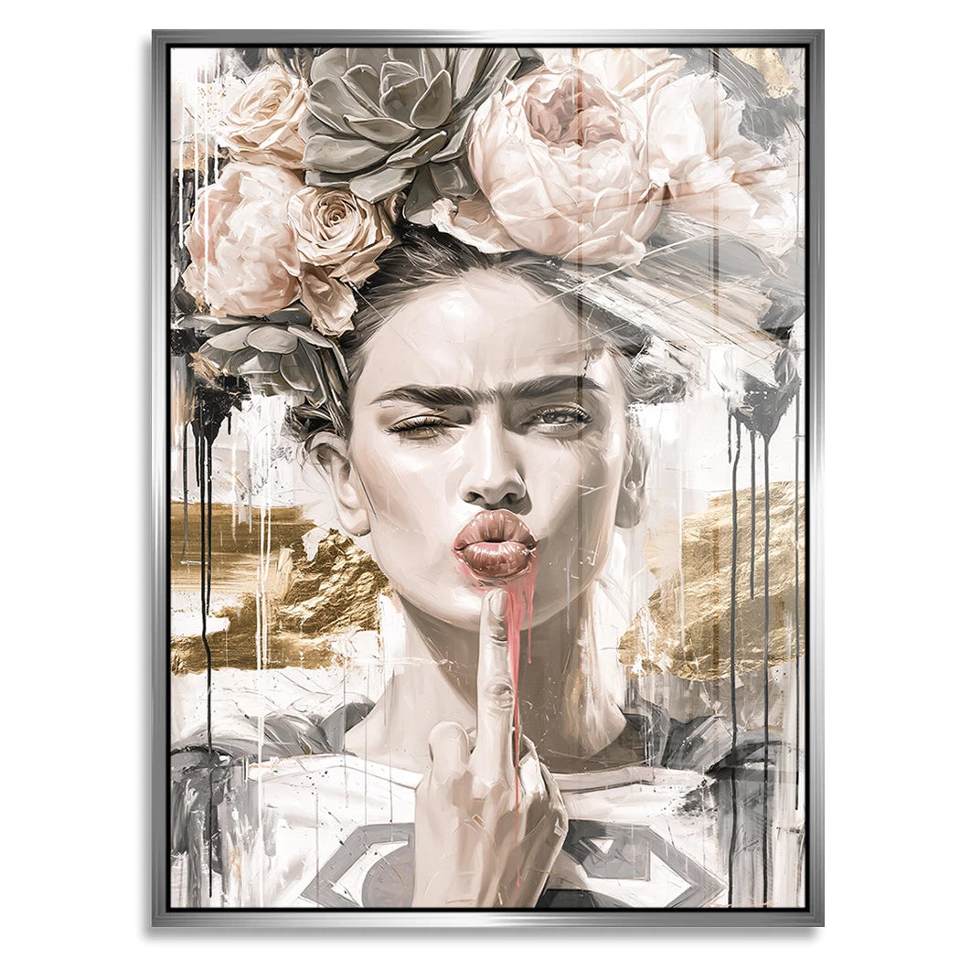 Frida Superman Acrylglasbild