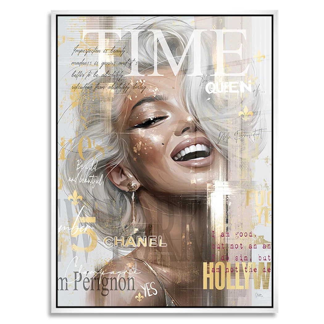 Marilyn Monroe Cover Acrylglasbild
