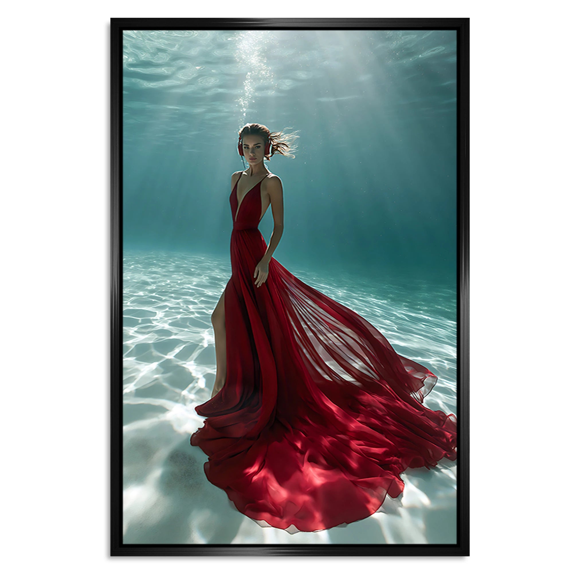 Unterwasser Sinfonie Alu Dibond Wandbild