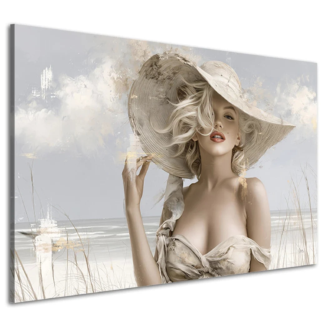 Marilyn Monroe Riviera AluDibond Wandbild