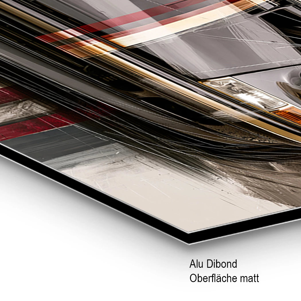 Porsche 911 Noble Alu Dibond Wandbild