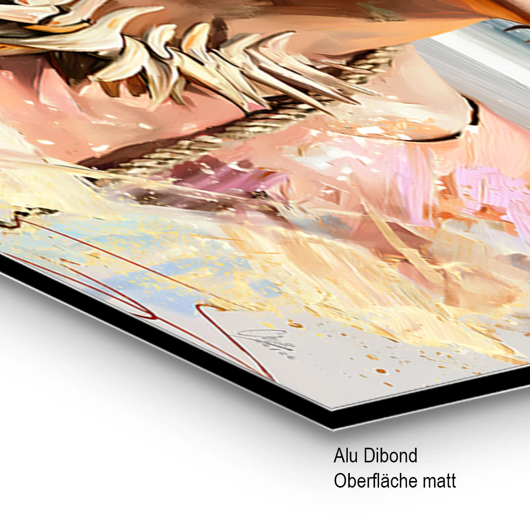 Frida Beach Alu Dibond Wandbild
