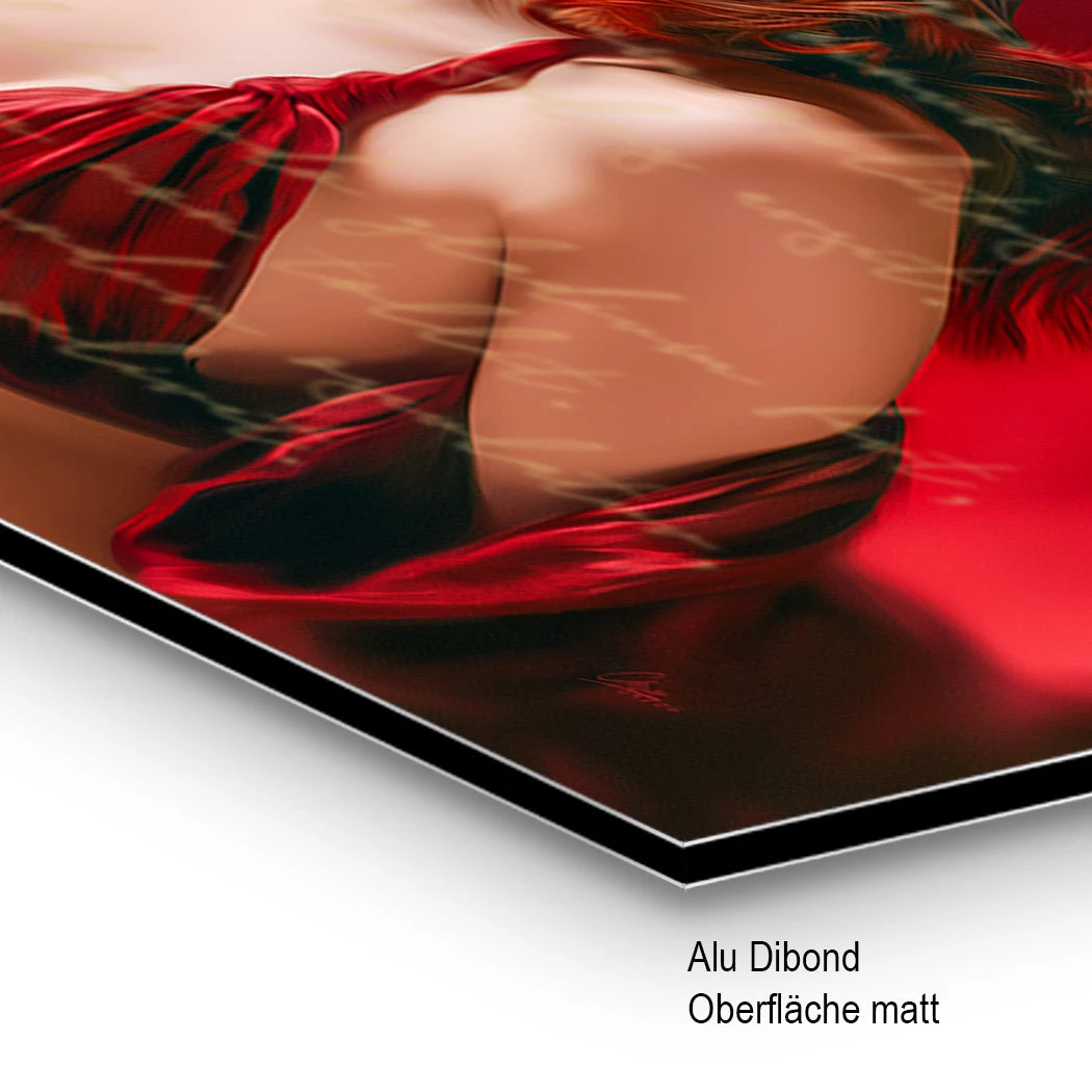 Römische Verführerin Alu Dibond Wandbild