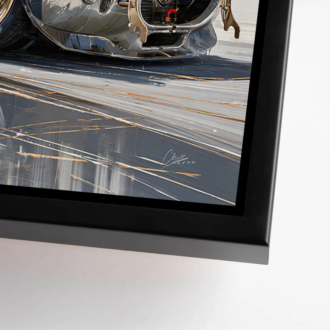AC Cobra Velocity Alu Dibond Wandbild