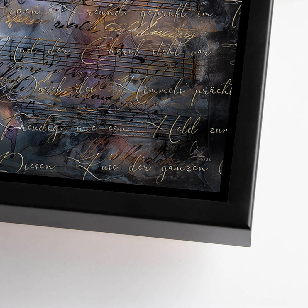 Beethoven Sinfonie Alu Dibond Wandbild