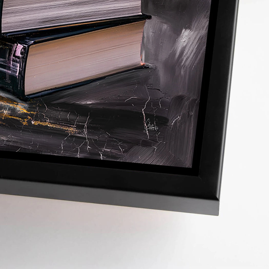 Fashion Bücher Alu Dibond Wandbild