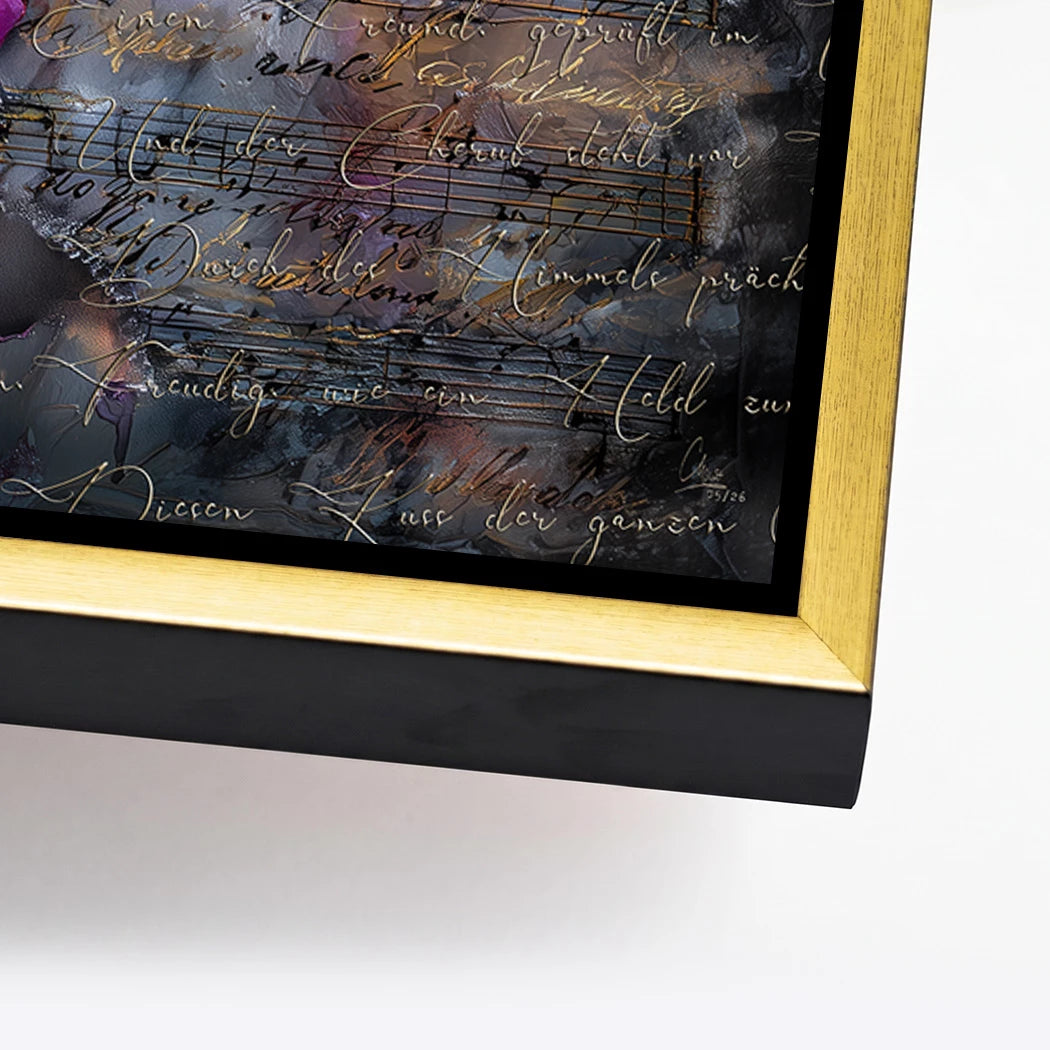 Beethoven Sinfonie Alu Dibond Wandbild