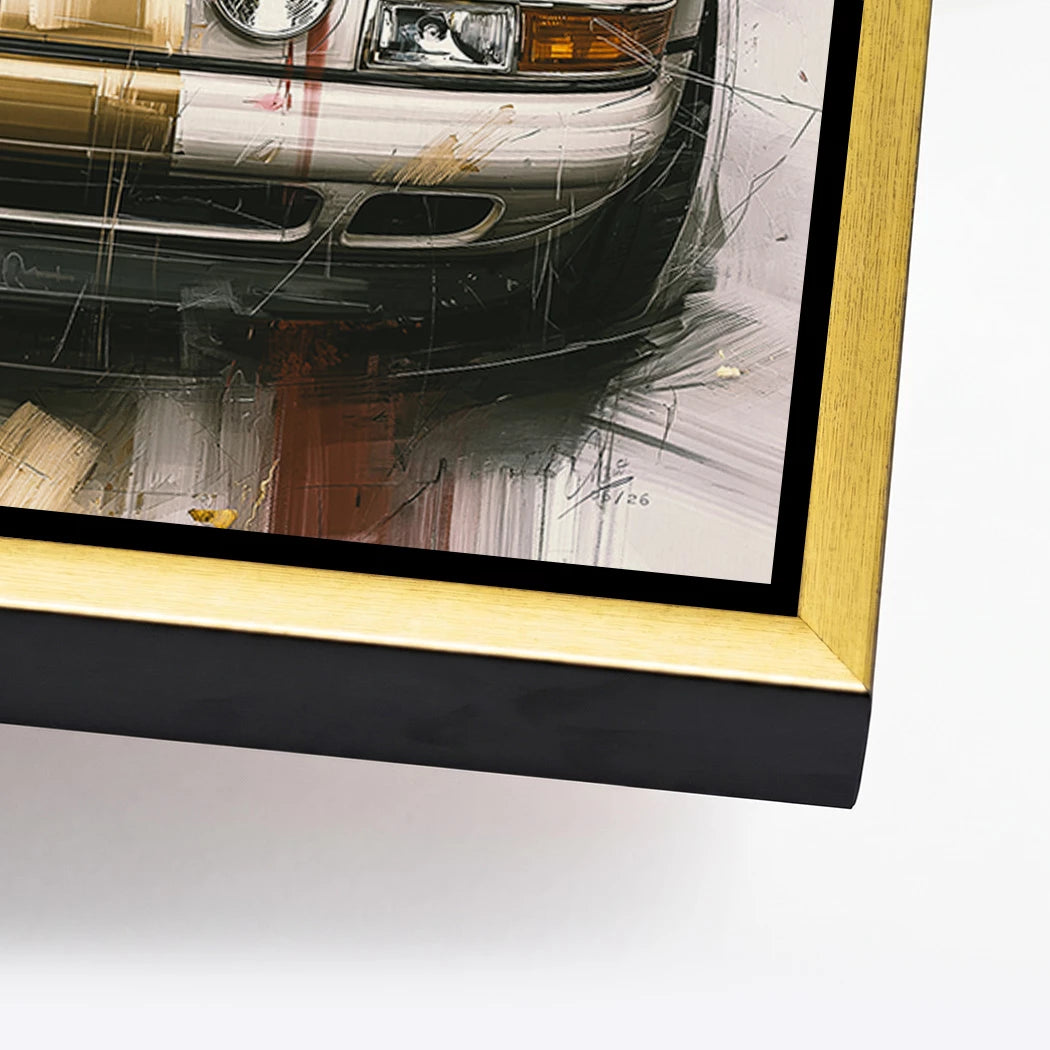 Porsche 911 Klassik Alu Dibond Wandbild