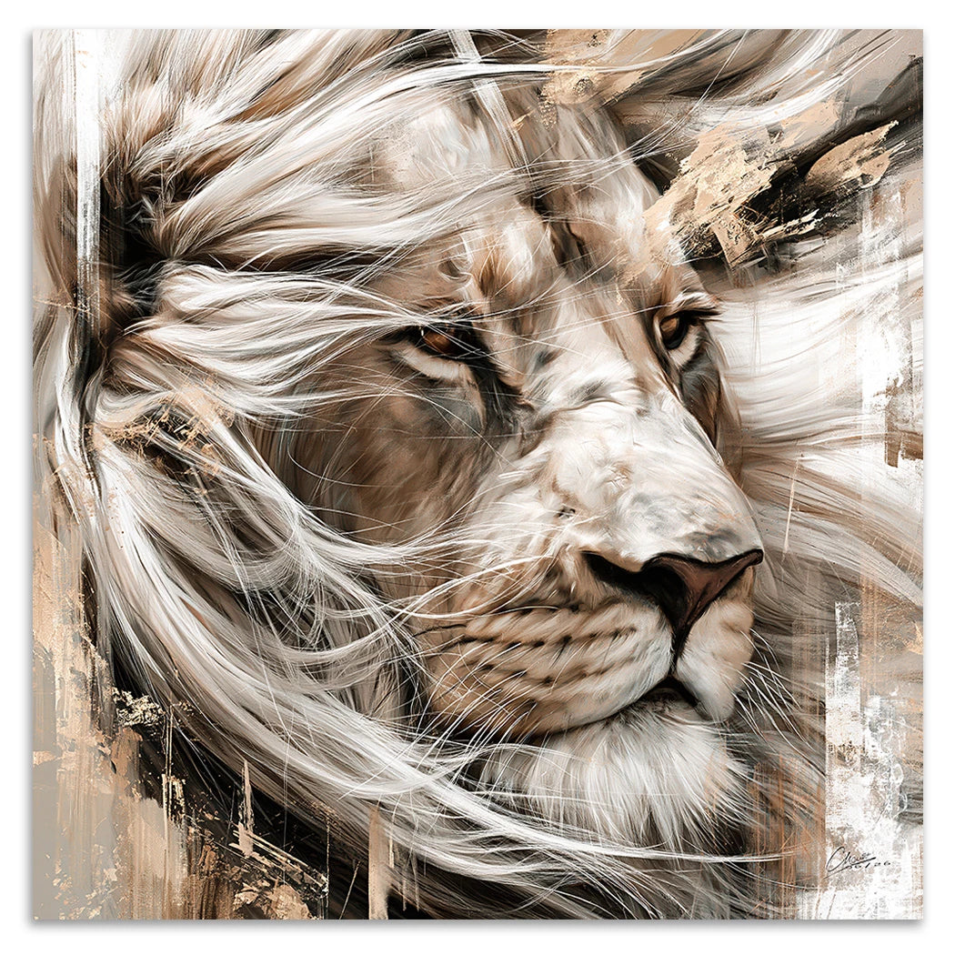 Lion King Alu Dibond Wandbild