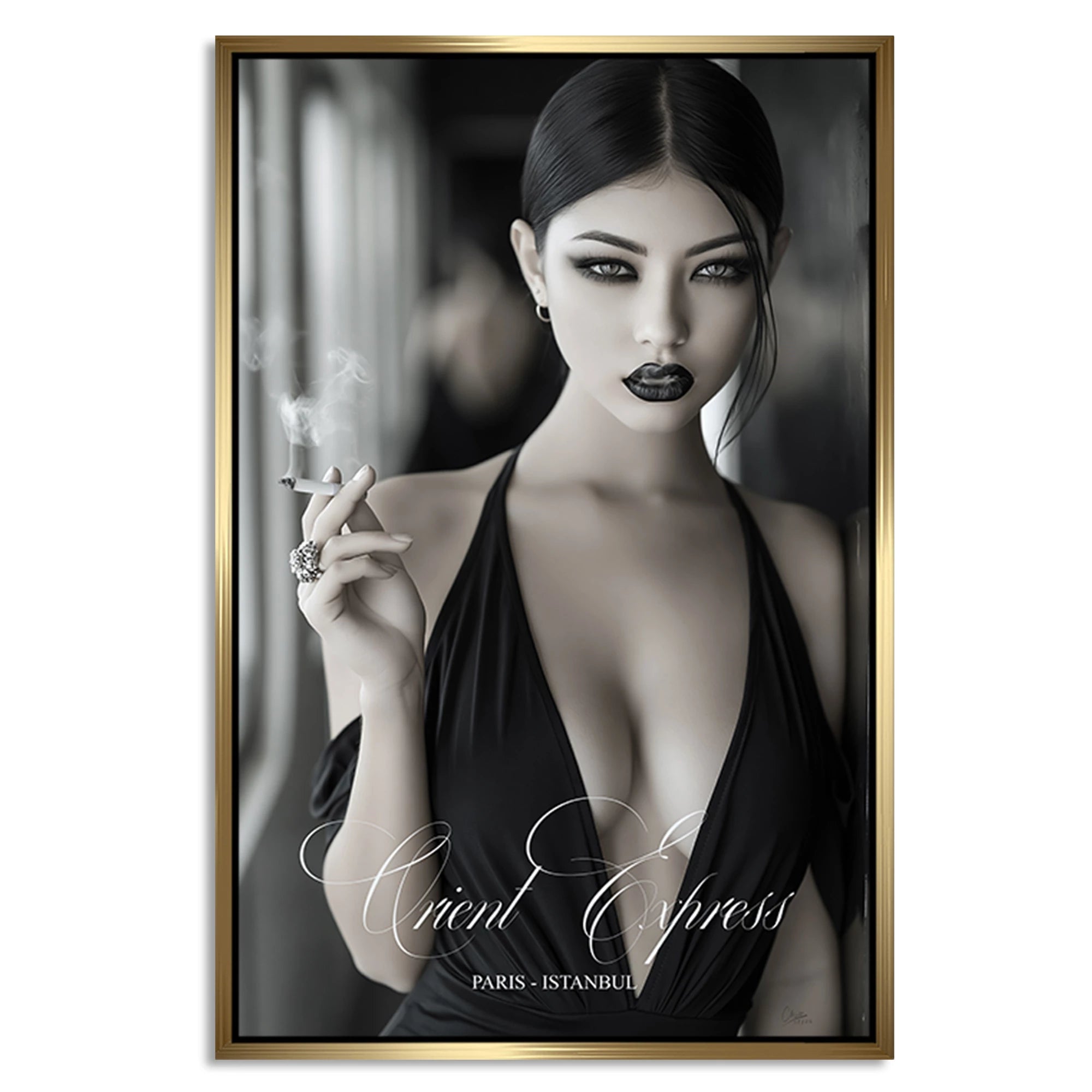 Orient Express Alu Dibond Wandbild