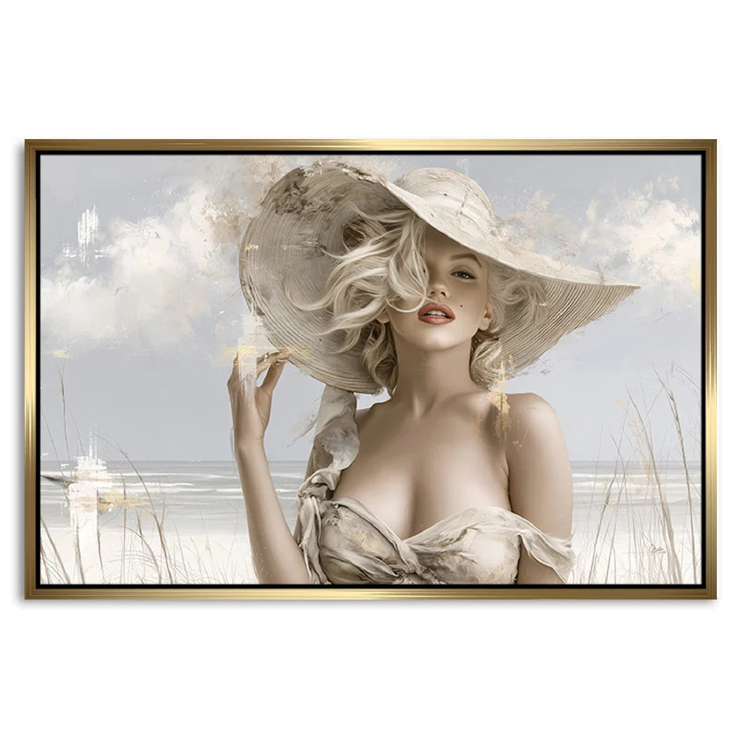 Marilyn Monroe Riviera AluDibond Wandbild